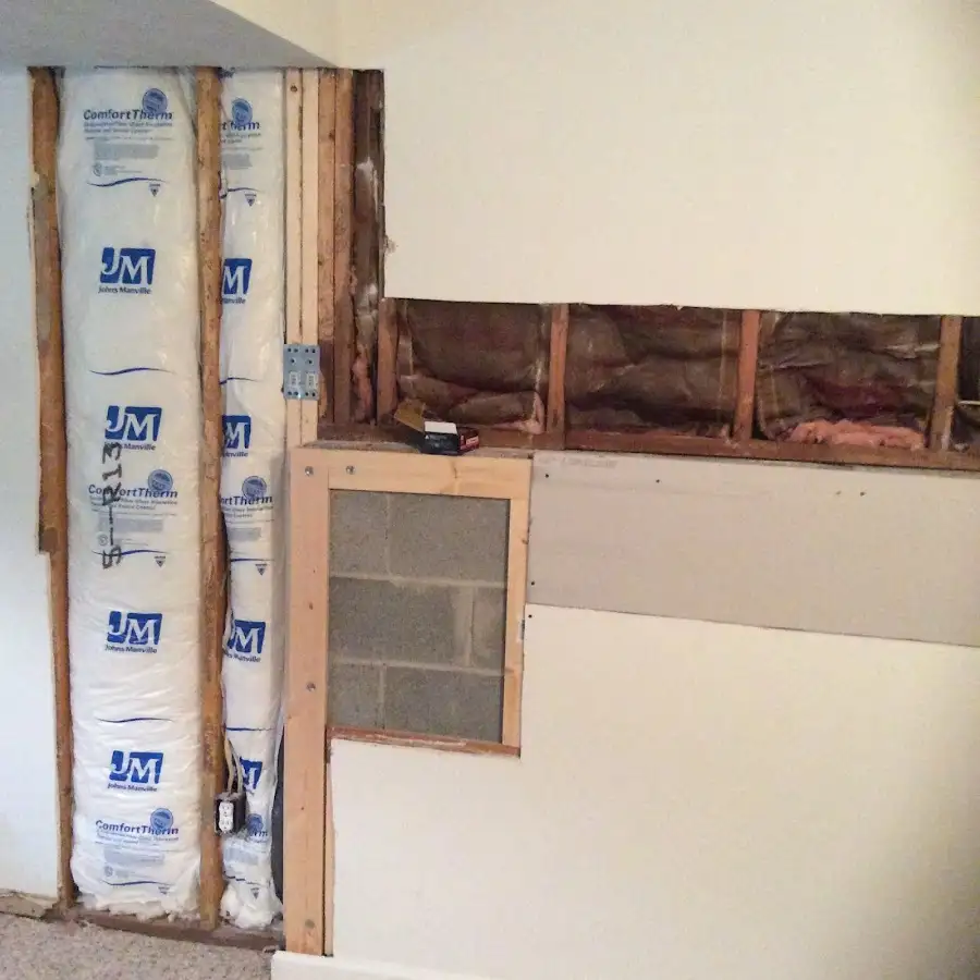 Wall insulation replacement during Odor Removal & Deodorization in Waupun